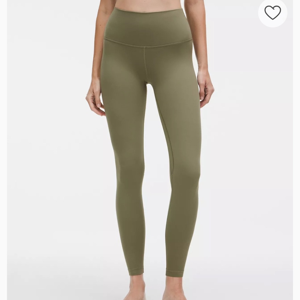 Lululemon Green Capri Leggings